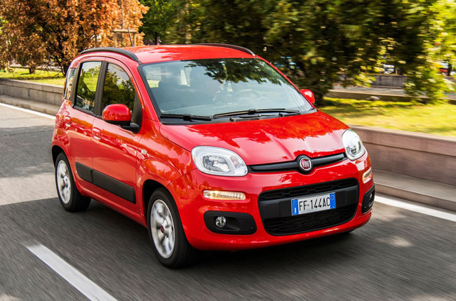 hire a Fiat Panda in crete