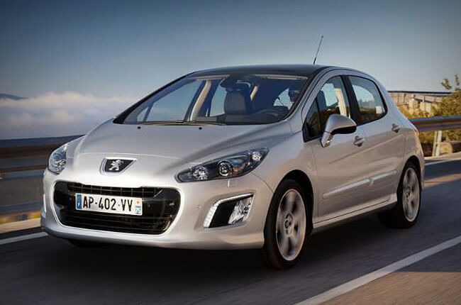 hire a Peugeot 308 in crete