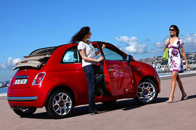 hire a Fiat 500 cc in crete