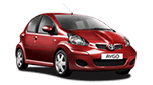 Toyota Aygo at Rental Center Crete