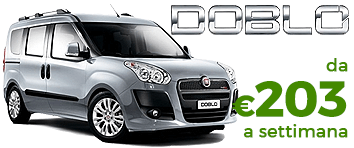 Doblo 7-posti Offerta di Autonoleggio