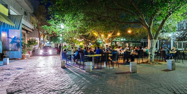 Splantzia Square in Chania Center