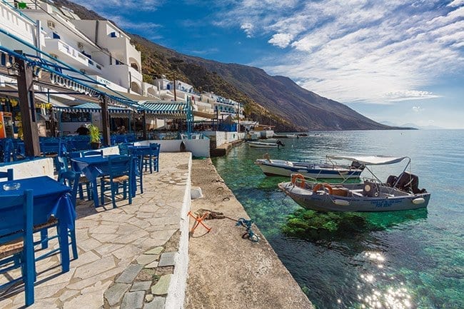 Die Tavernen in Loutro