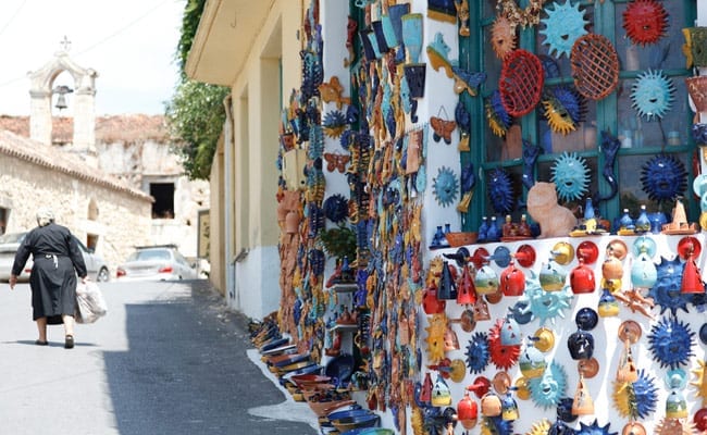 A typical street in Margarites