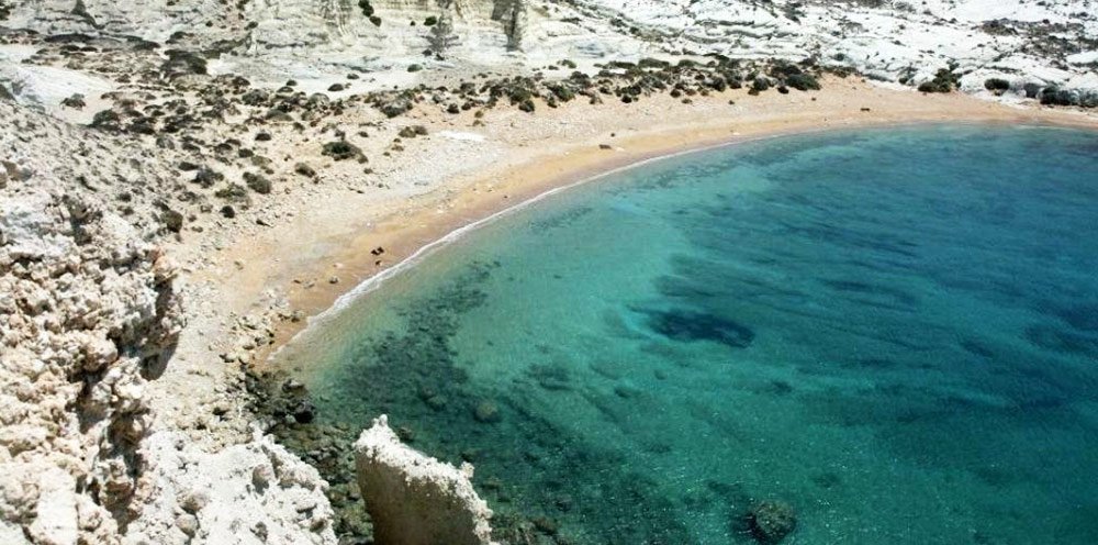 Z Makrigialos do plaży Koufonisi