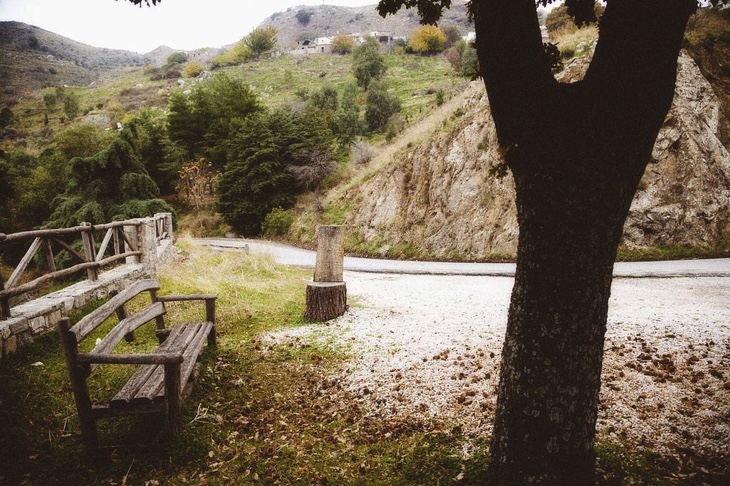 Road to Anogia Crete