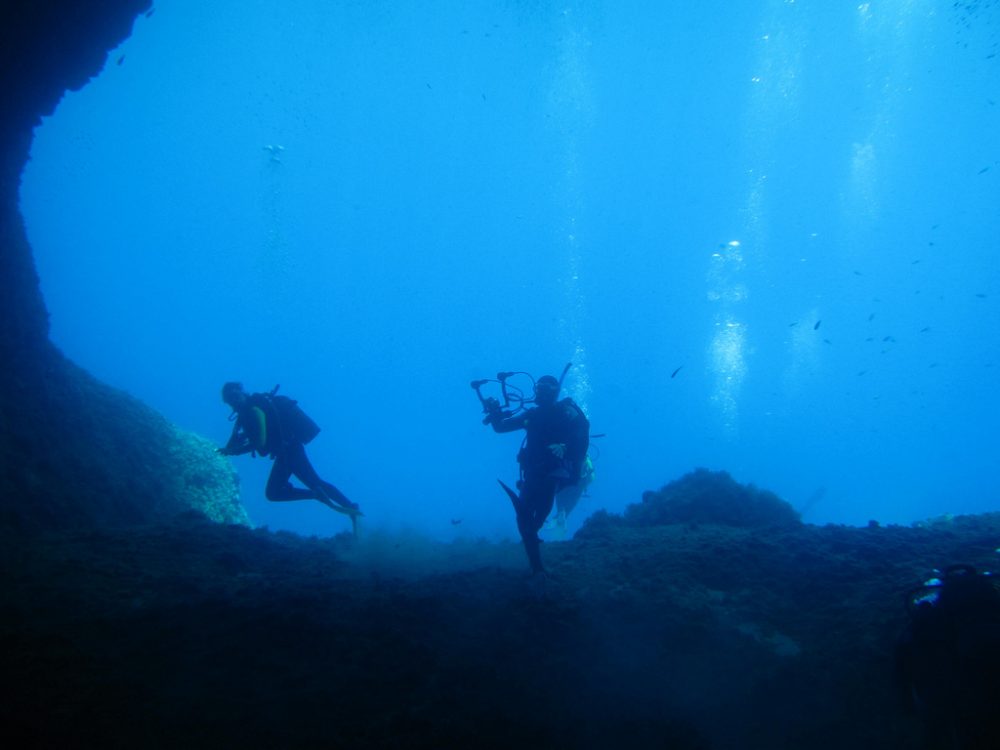 Diving in Crete