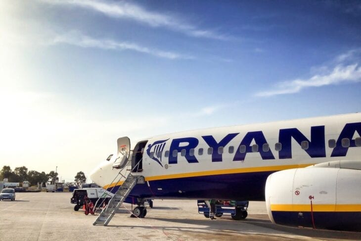 Abflug vom Flughafen Chania mit Ryanair