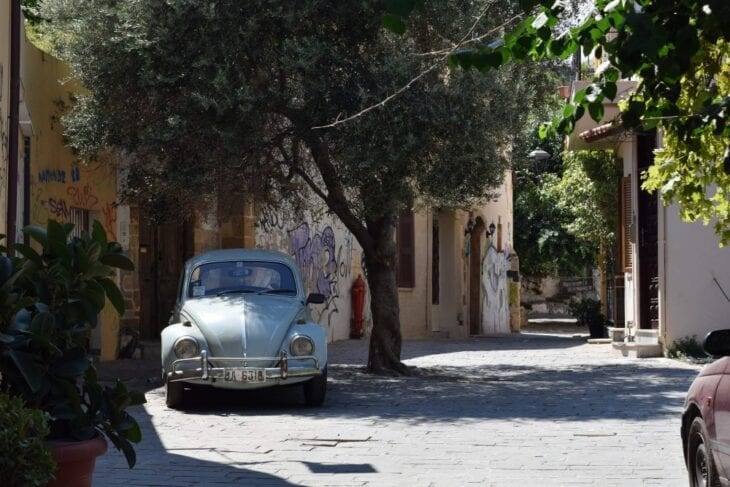 Waar kunt u uw auto parkeren in Heraklion