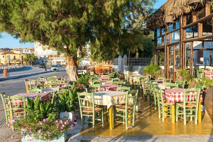 Tavernas & Restaurants in Paleochora