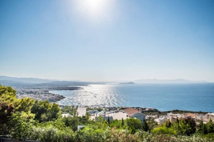 Agia Marina Kreta - Blick vom Hügel