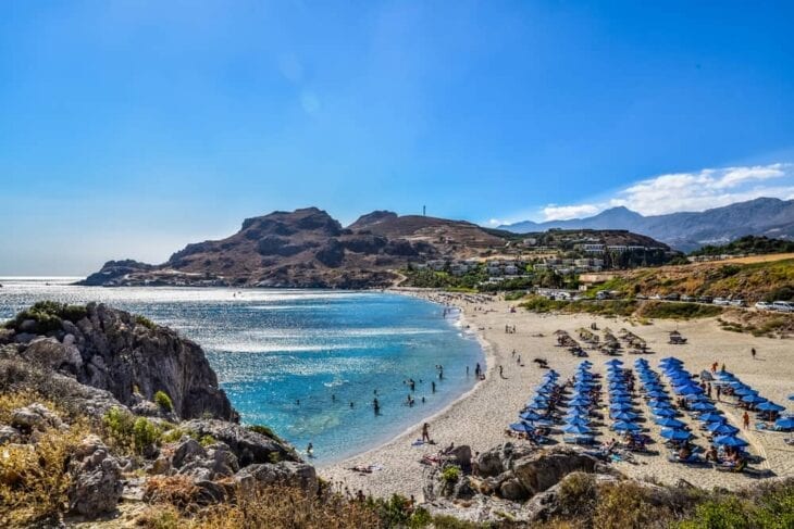 Damnoni strand bij Plakias