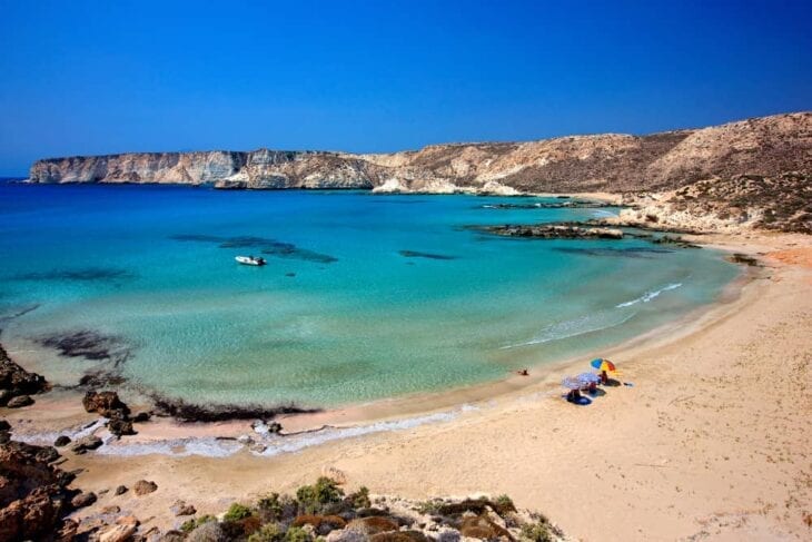 Spiaggia di Koufonissi vicino a Sitia