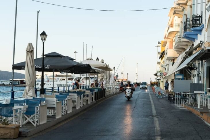 Hafenstraße Agios Nikolaos