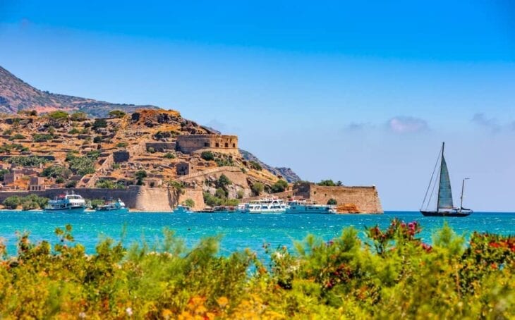 Spinalonga bij Agios Nikolaos