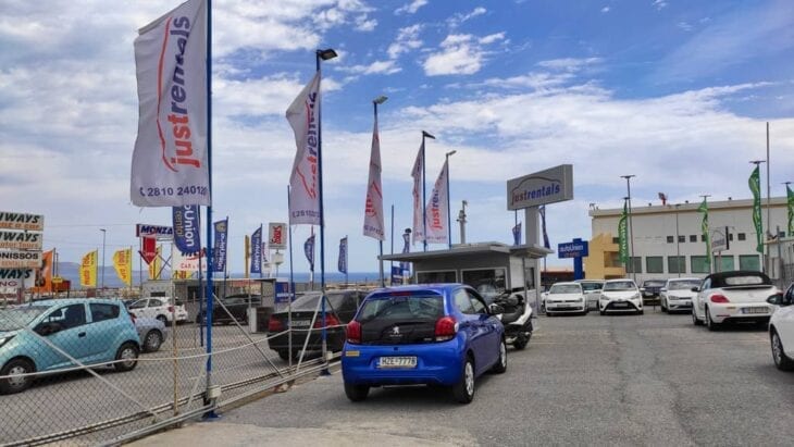 Rental Center Crete в аэропорту Ираклиона