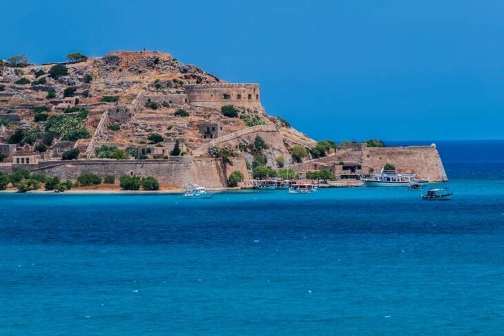 Spinalonga island former leper colony