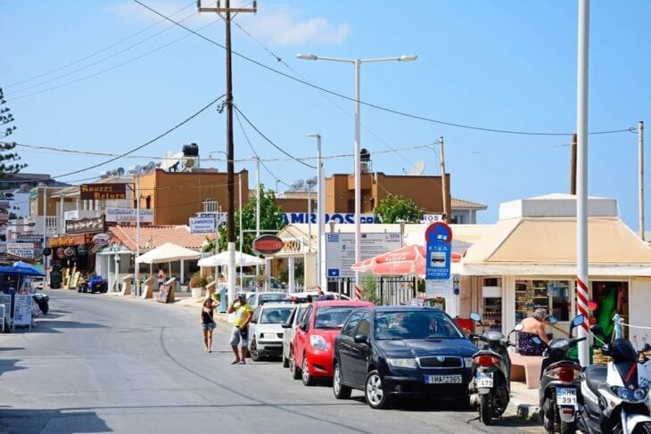 Stalis Hauptstraße