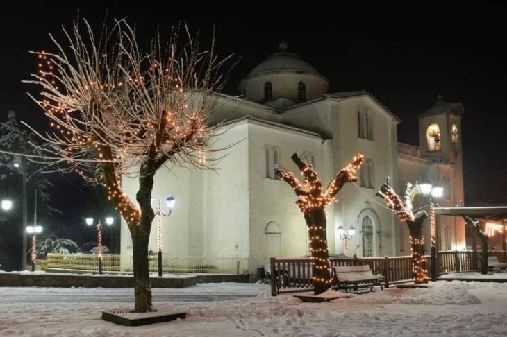 Kirche am Dreikönigsabend