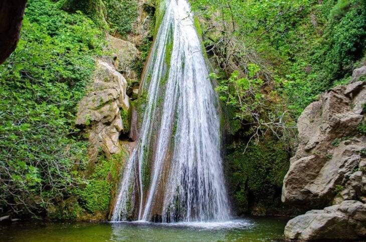 Wasserfall in der Richtis-Schlucht