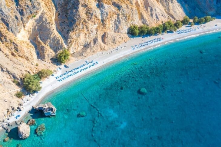 Nudistenstrand op Kreta