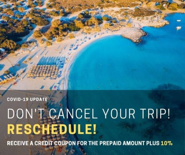 Coronavirus and Car rental bookings in Crete