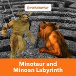Minotaur and Minoan Labyrinth