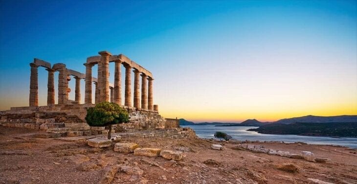 Tempel des Poseidon am Kap Sounion