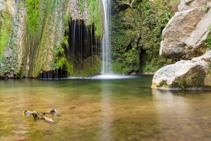 Wasserfall in der Richtis-Schlucht