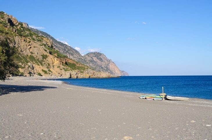 Sougia Beach leeg