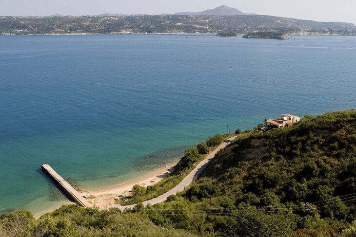 Pier in Sougia-baai