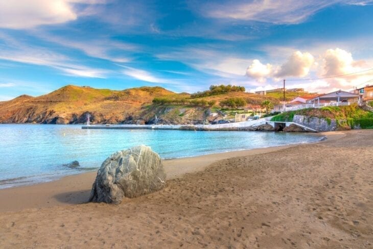 Panormo beach near Rethymno