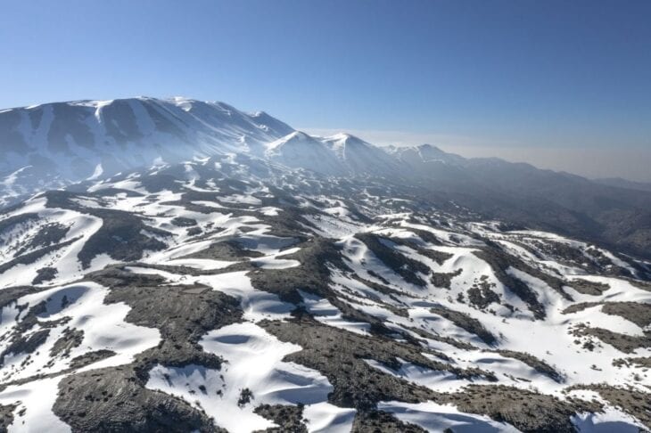 Psiloritis Mt. im Winter