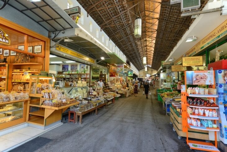 Centrale markt in Chania