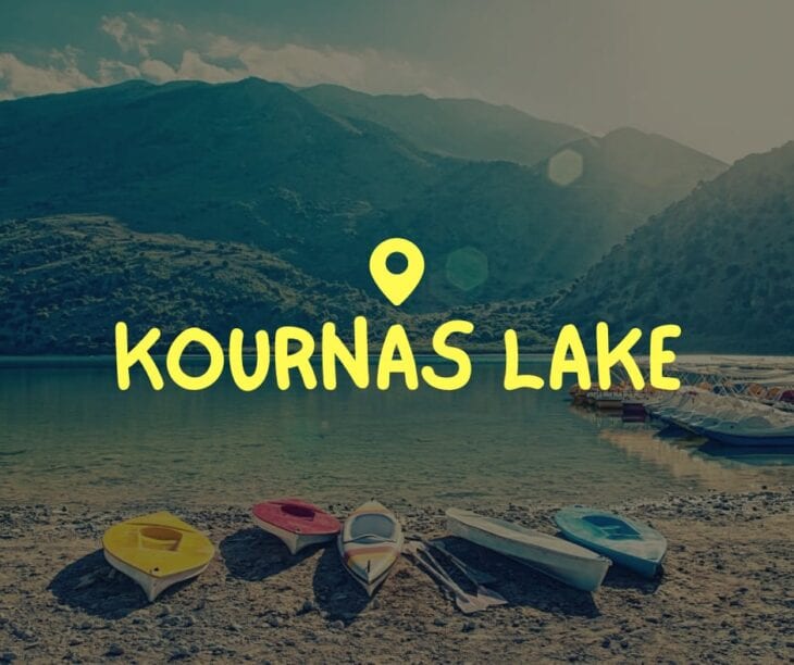 Kournas-See Kreta