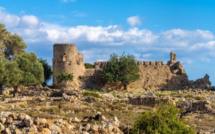 Antike Festung Anopolis auf Kreta