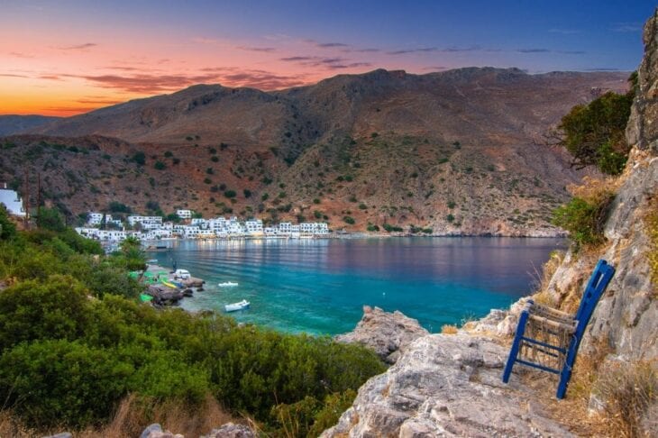 Dorf Loutro in Chania