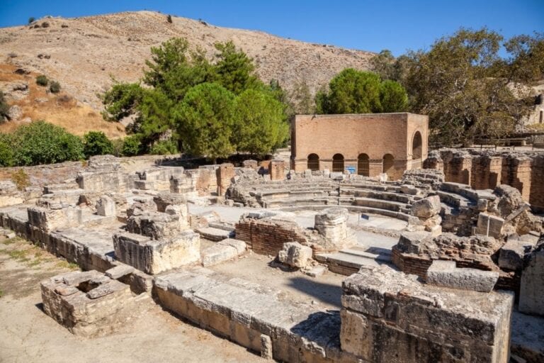 Gortyna - Rovine dell'Odeon