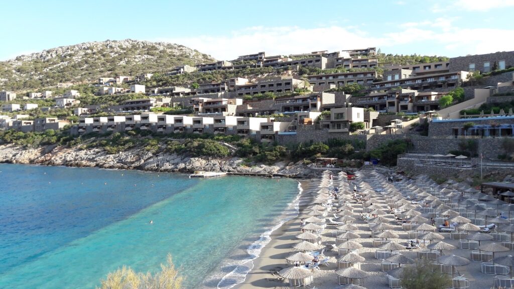 Plage de Vathi le matin