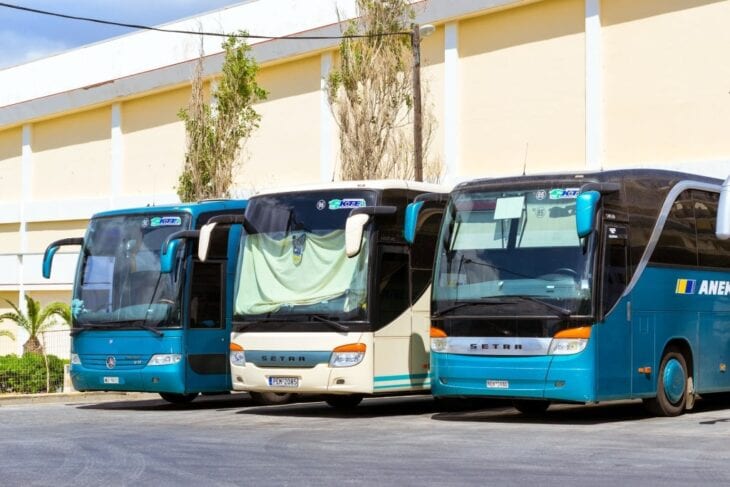 Bus station in Rethymno