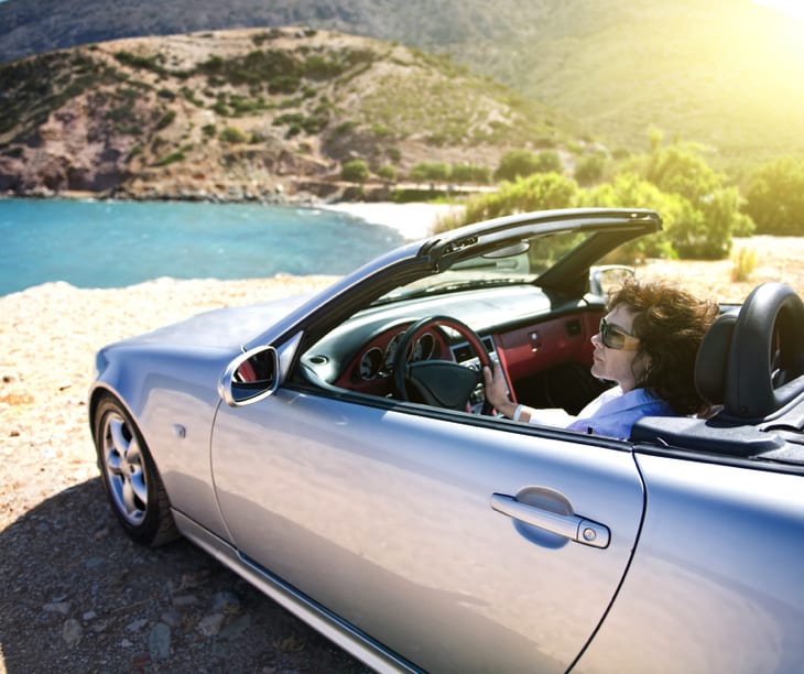 Cabriolets mieten in Griechenland