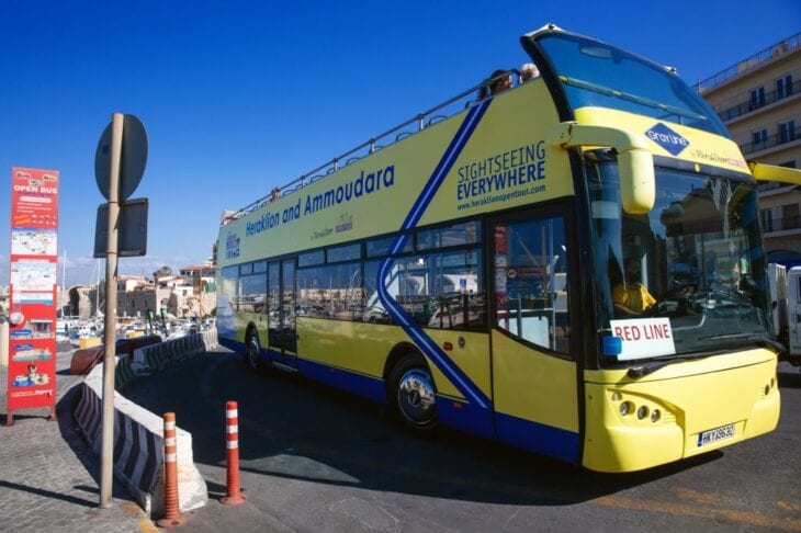 Heraklion Open tour bus