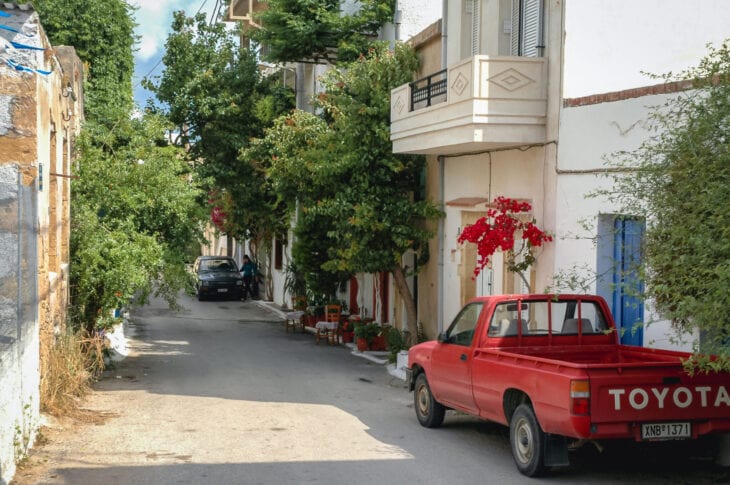 Straat in Kissamos