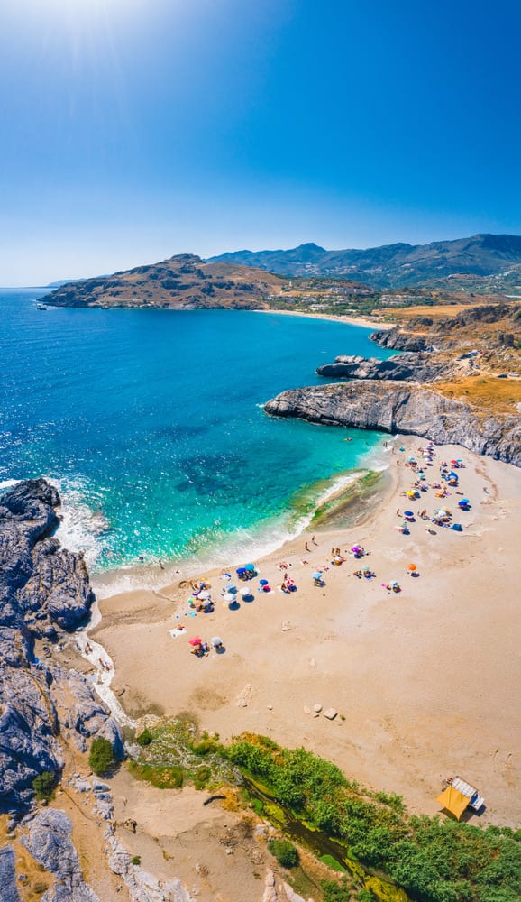 Ammoudaki Beach in Damnoni