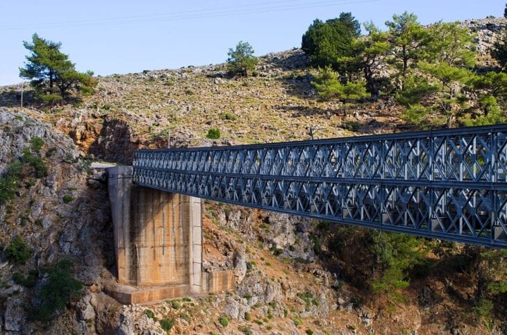 Brücke über die Aradena-Schlucht