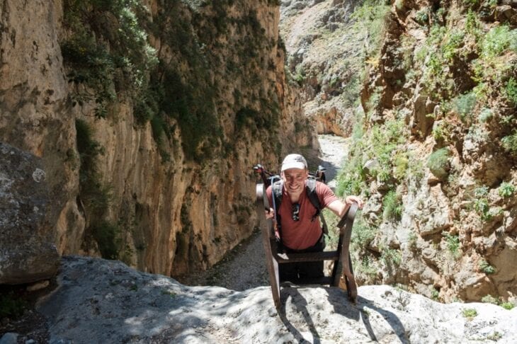 Wandelen door de Aradena kloof