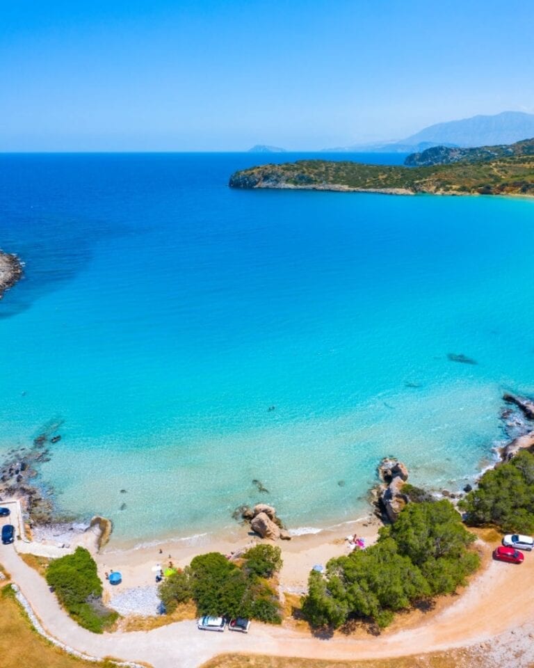 Spiaggia di Voulisma a Creta