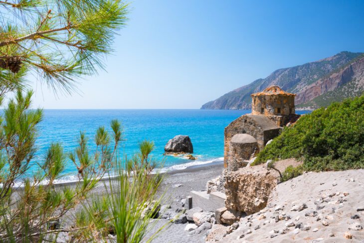 Saint Paul Church in Agios Pavlos Beach