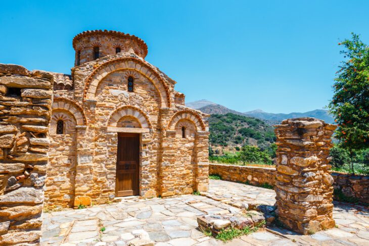 De kerk van Panagia in Fodele