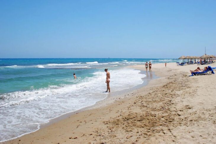 Analipsi beach in Crete